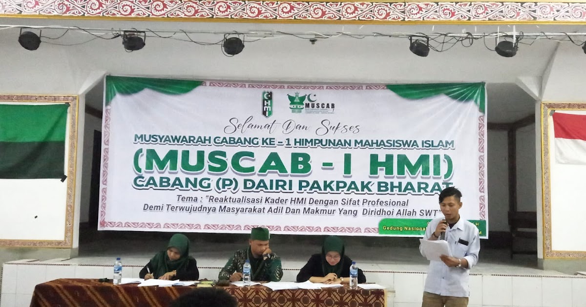 HMI muna barat Gelar Musyawarah Cabang